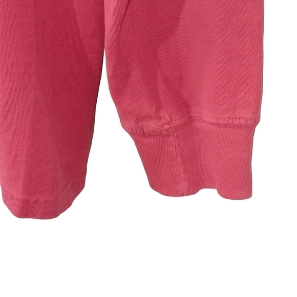 Comfort Colors Shelly Cove long sleeve cotton t-shirt deep pink Size small - Picture 3 of 5